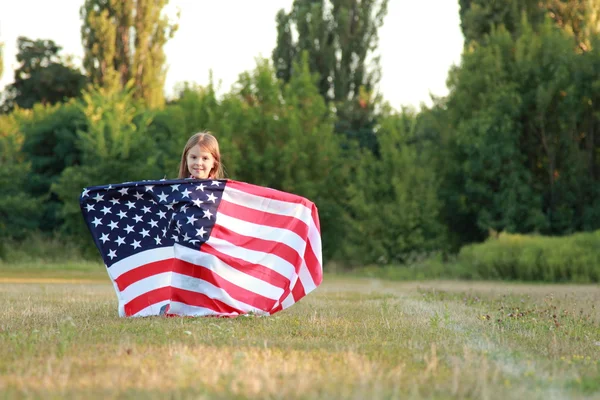 Happy adorable little girl — Stock Photo, Image