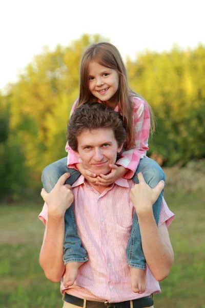 Father and his daughter — Stock Photo, Image