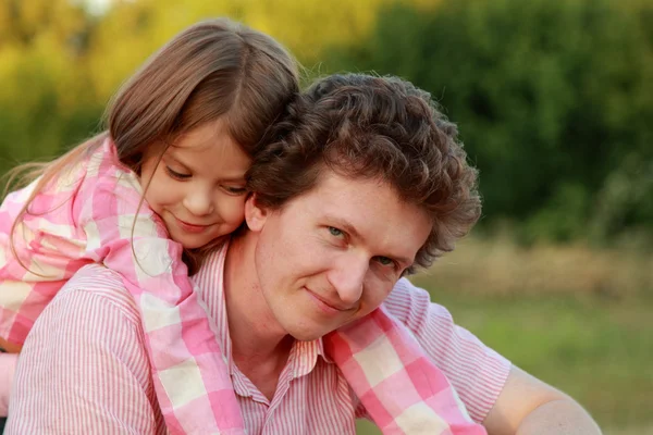 Padre y su hija —  Fotos de Stock