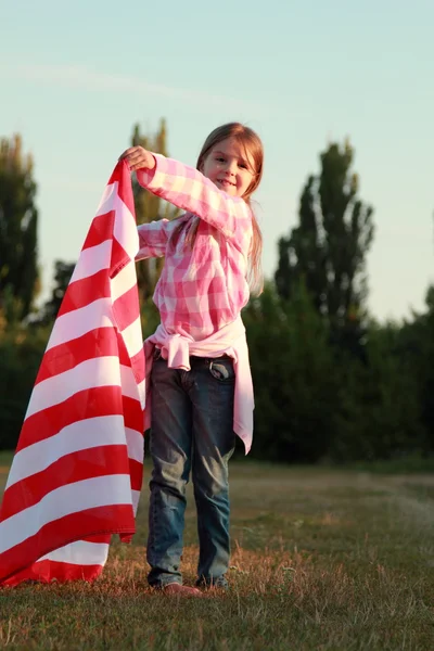 Happy adorable little girl — Stock Photo, Image