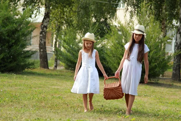 Bambini felici attivi — Foto Stock