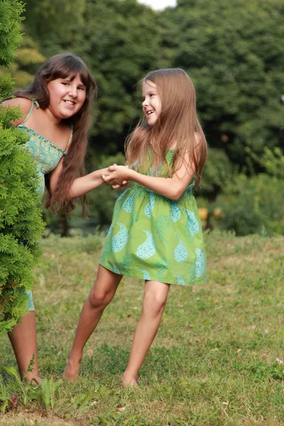 Schattig grappige kinderen — Stockfoto