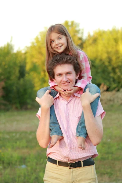 Father and his daughter — Stock Photo, Image