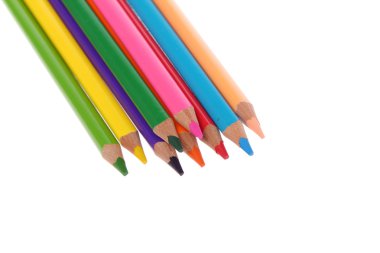 çok renkli kalemler