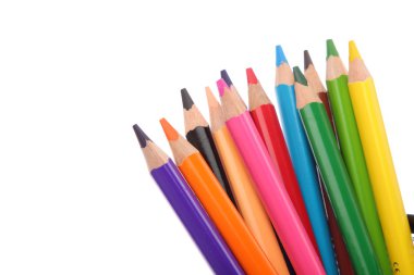 çok renkli kalemler