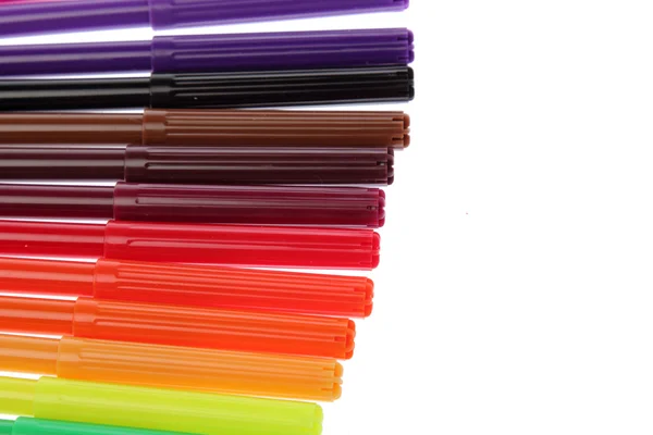 Color felt-tip pens — Stock Photo, Image