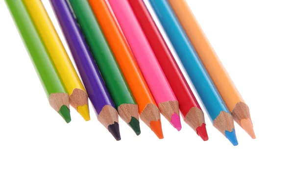 Crayons de différentes couleurs — Photo