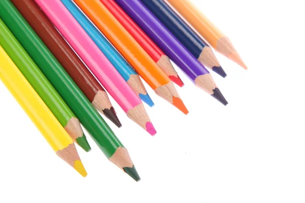 Crayons de différentes couleurs — Photo