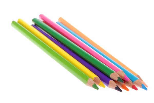 Various colour pencils — Stock Photo, Image