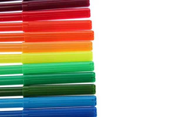 颜色标记笔 — 图库照片