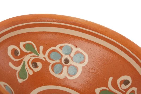 Keramik tallrikar med mönster — Stockfoto