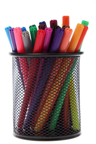 Color felt-tip pens — Stock Photo, Image