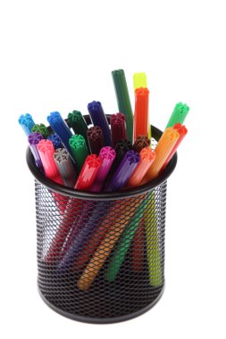 parlak işaretleri üzerinde beyaz izole