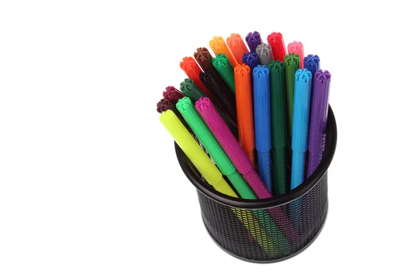 Color felt-tip pens — Stock Photo, Image