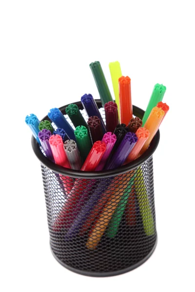 Multicolor felt pens — Stock Photo, Image