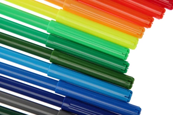 Renkler marker kalem — Stok fotoğraf