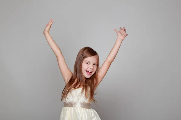 Girl having fun — Stock Photo, Image