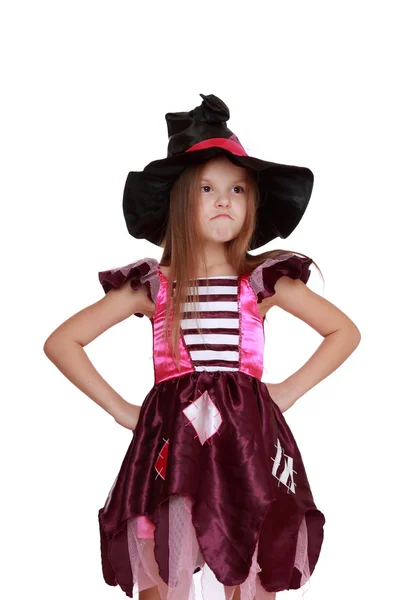 Halloween little witch — Stock Photo, Image