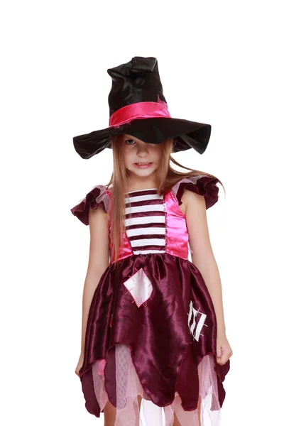 Halloween beetje witch — Stockfoto