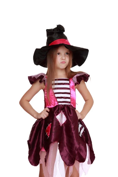 Halloween piccola strega — Foto Stock