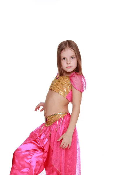 Menina dança do ventre jovem — Fotografia de Stock