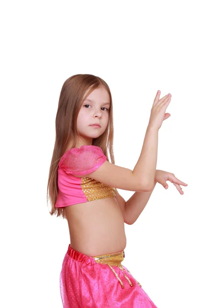 Menina dança do ventre jovem — Fotografia de Stock