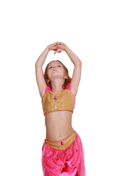 Joven vientre bailando chica —  Fotos de Stock