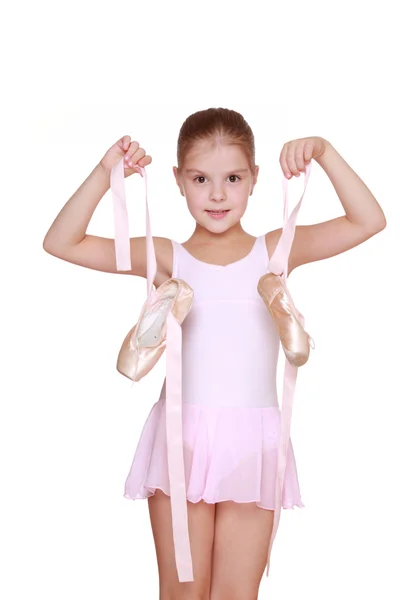 Härlig ung ballerina — Stockfoto