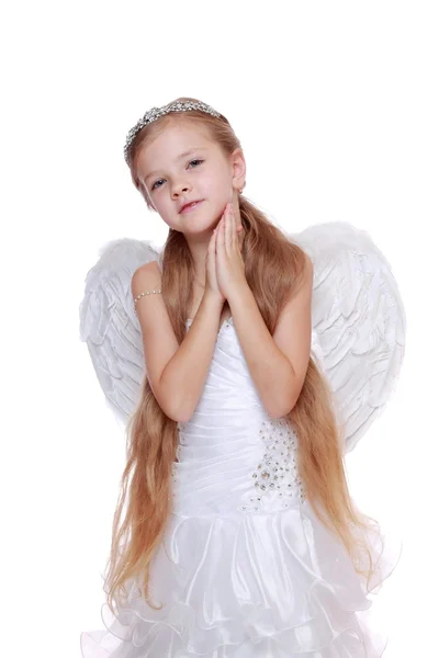 Young angel girl — Stock Photo, Image