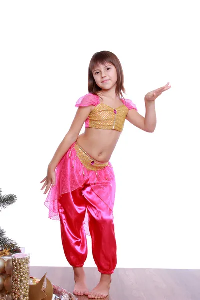 Ittle arabic dancer — Stock Photo, Image