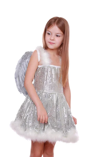 Angel on a white background — Stock Photo, Image