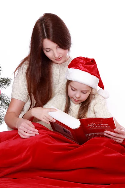 Lovely family portrait on Christmas — Stock Photo, Image