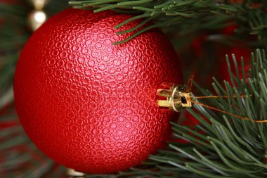 christmas kırmızı topu