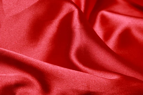 Elegancki czerwony satyna — Zdjęcie stockowe