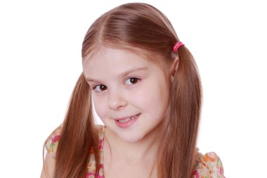 Güzel küçük kız.