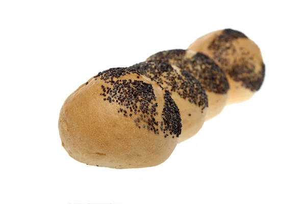 Ψωμί με παπαρουνόσπορο — Φωτογραφία Αρχείου