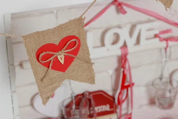 Simbolo di forma di amore per la decorazione — Foto Stock