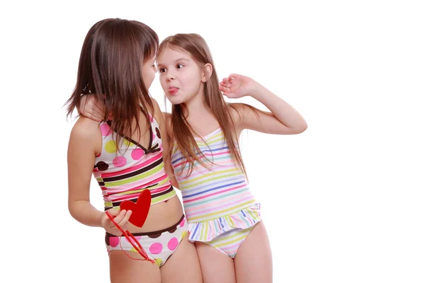 Adorable little girls — Stock Photo, Image