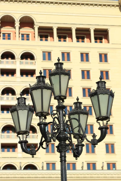 Lanterna vintage da strada a Mosca — Foto Stock