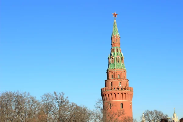 크렘린 탑에 첨탑 — 스톡 사진