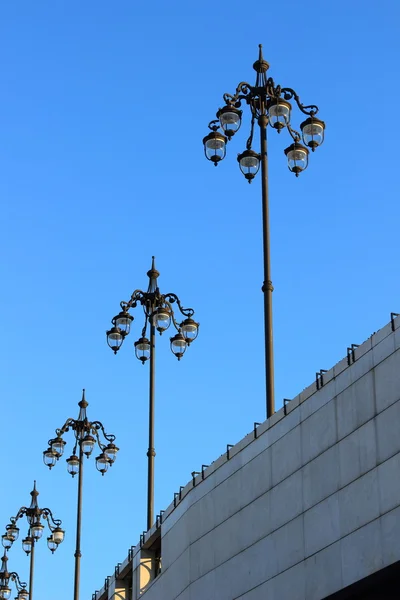 Lanternas em Moscú — Fotografia de Stock