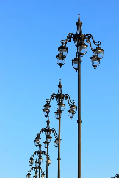 Lanternas em Moscú — Fotografia de Stock