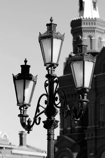 Lantern in Moscow — Stock Photo, Image