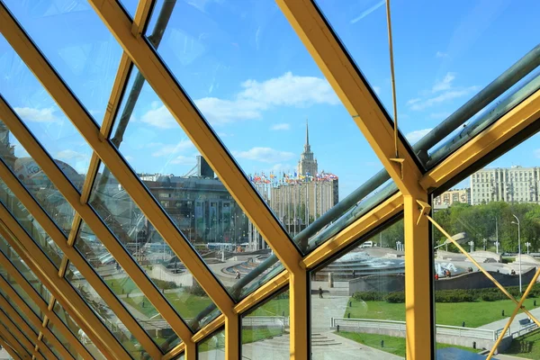 Praça europeia em Moscou — Fotografia de Stock