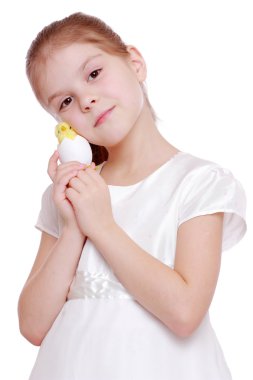 Stüdyo güzel küçük kız