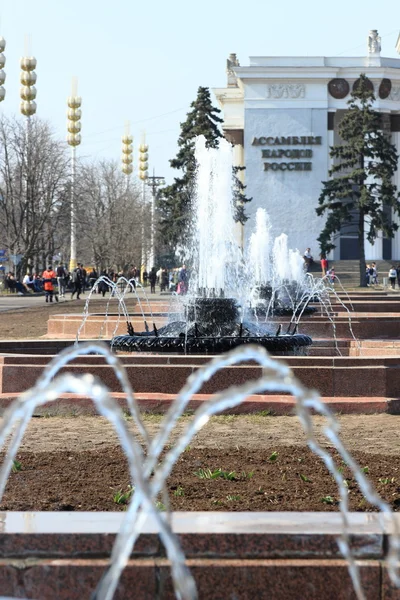 Vdnh Parque Centro Exibición Moscú Rusia — Foto de Stock