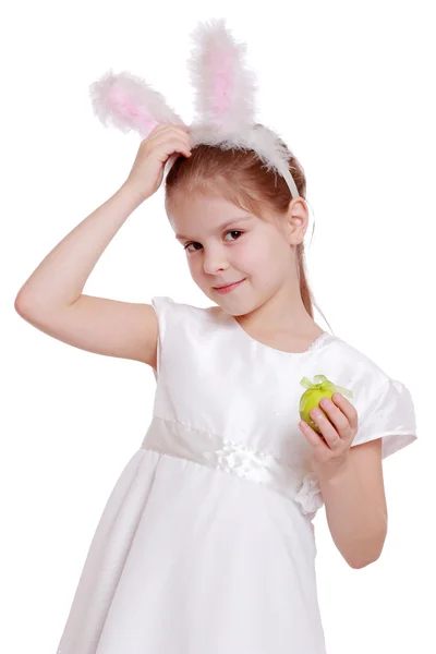 Portrait of little girl — Stock Photo, Image