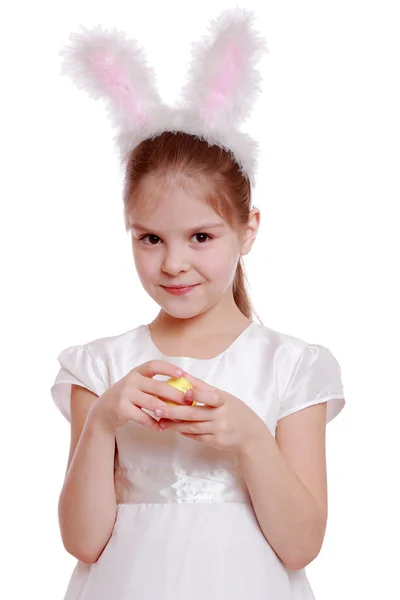 Portrait of little girl — Stock Photo, Image