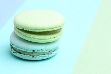 tatlı iki renkli kurabiye