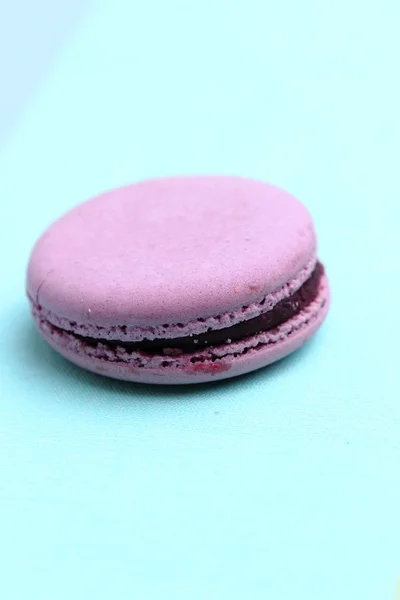 Savoureux macaron coloré doux — Photo